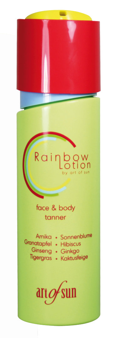 ART OF SUN Rainbow Lotion face & body tanner 200ml
